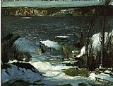George Bellows Wall Art - North River